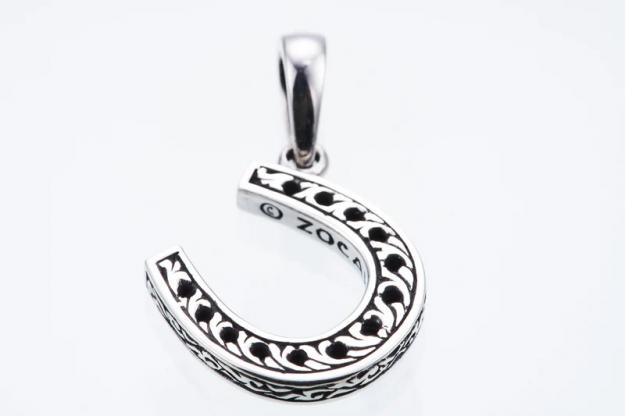 ZOCALO ソカロ ホースシュー ペンダント ホワイトCZ Horse Shoe Charm White CZ