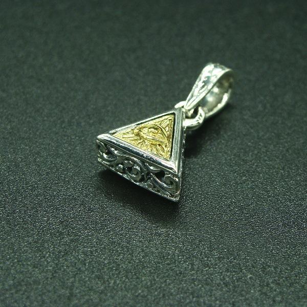 ZOCALO ソカロ アイ オブ プロビデンス チャーム ホワイトCZ Eye of Providence Charm WhiteCZ