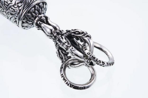 ZOCALO ソカロ チベタン ドラゴン ドージェ ベル ペンダント Tibetan Dragon Dorje Bell Pendant