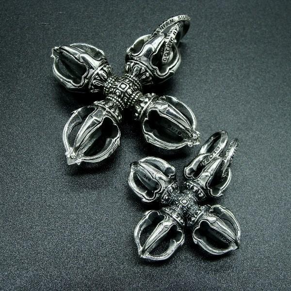 ZOCALO ソカロ クラウン ダブル ドージェ ペンダント Crown Double Dorje Pendant