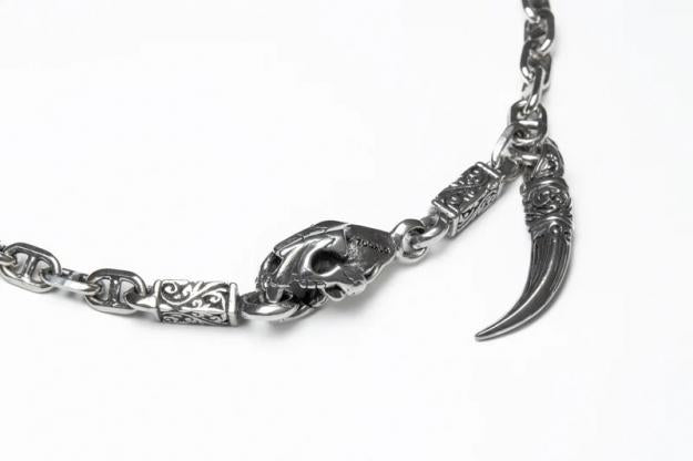 ZOCALO ソカロ サーベル タイガー チャーム ロック ブレスレット Charm Lock Bracelet Saber Toothed Tiger Oval Anchor