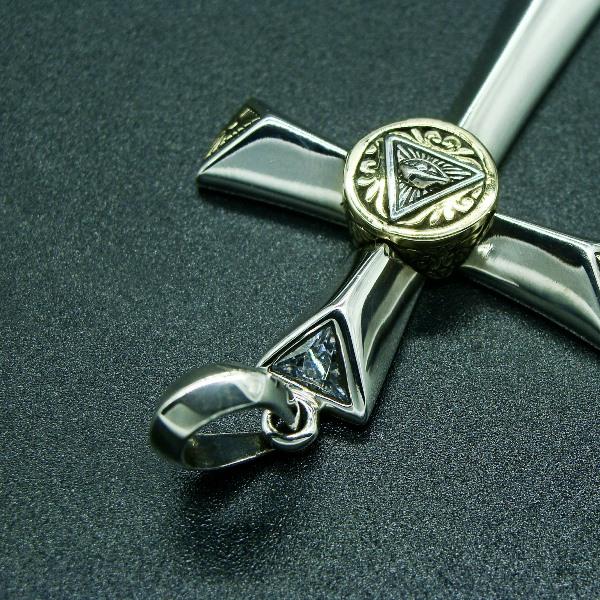 ZOCALO ソカロ アイ オブ プロビデンス クロス ペンダント Eye of Providence cross Pendant