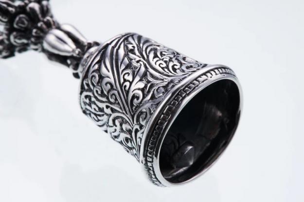 ZOCALO ソカロ チベタン ドラゴン ドージェ ベル ペンダント Tibetan Dragon Dorje Bell Pendant