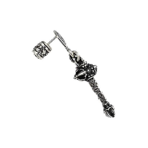 ZOCALO ソカロ クラウン ドージェ クロス ピアス Crown Dorje Cross Stud
