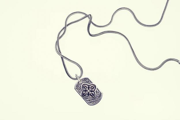 ZOCALO ソカロ ダブル ドージェ ドッグタグ ペンダント Double Dorje Dog Tag Pendant