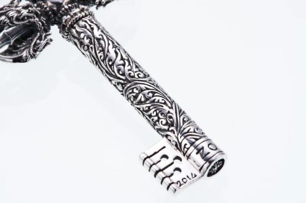 ZOCALO ソカロ チベタン ドラゴン ドージェ キー ペンダント Tibetan Dragon Dorje Key Pendant