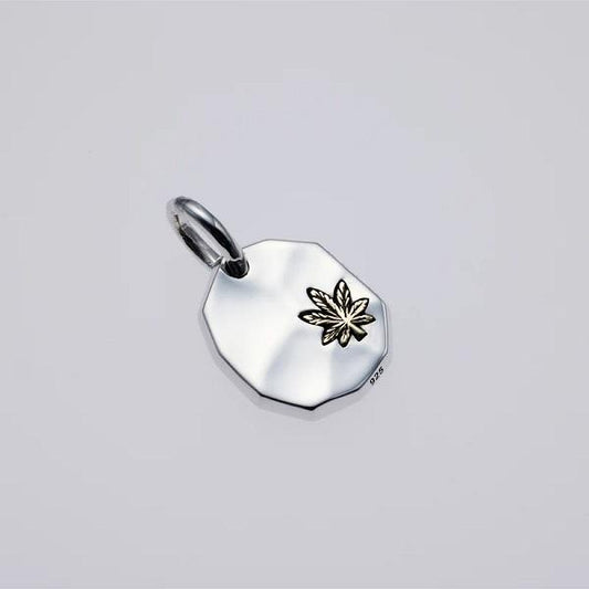 ZOCALO ソカロ 槌目 プレート ペンダント リーフ Hammered Texture Plate Pendant Leaf