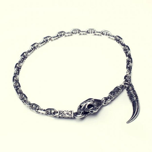 ZOCALO ソカロ サーベル タイガー チャーム ロック ブレスレット Charm Lock Bracelet Saber Toothed Tiger Oval Anchor