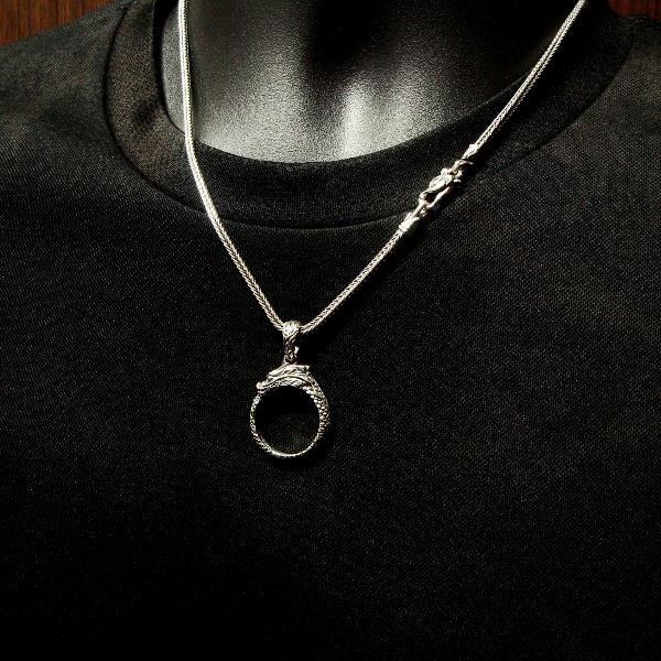 ZOCALO ソカロ ウロボロス ドラゴン ペンダント(L) Ouroboros Dragon Pendant (L)