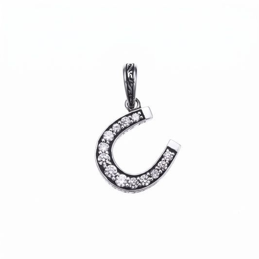 ZOCALO ソカロ ホース シュー ペンダント(ホワイトCZ) Horse Shoe Charm(White CZ)