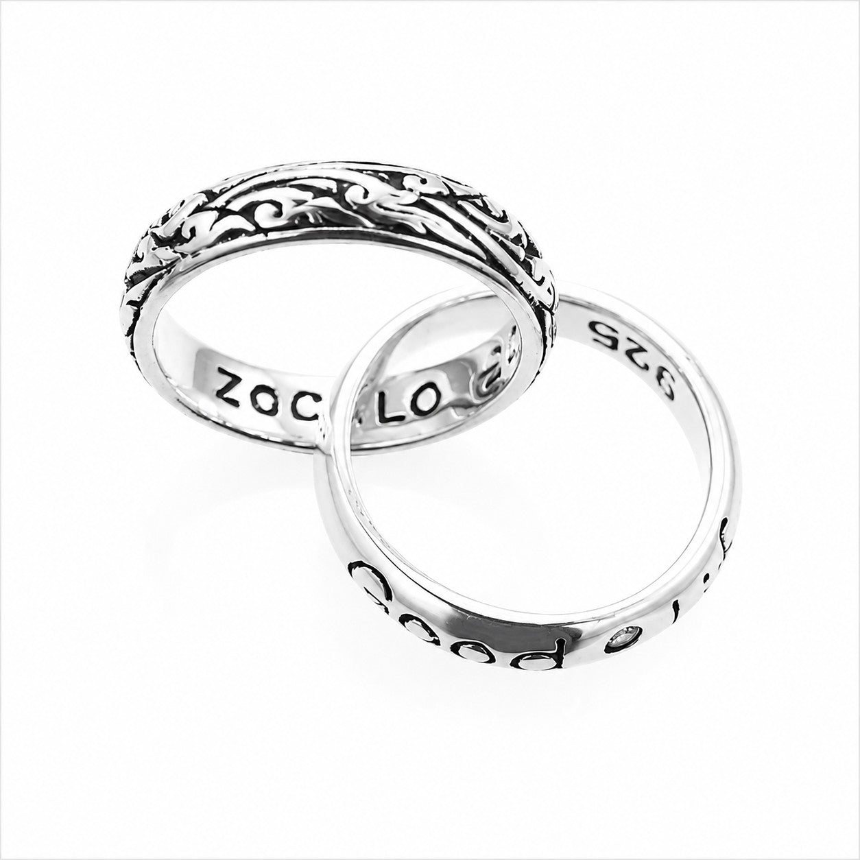 ZOCALO ソカロ アイビー ベビー リング ペンダント(ホワイト ダイヤモンド) Ivy Baby Ring Pendant(White Diamond)