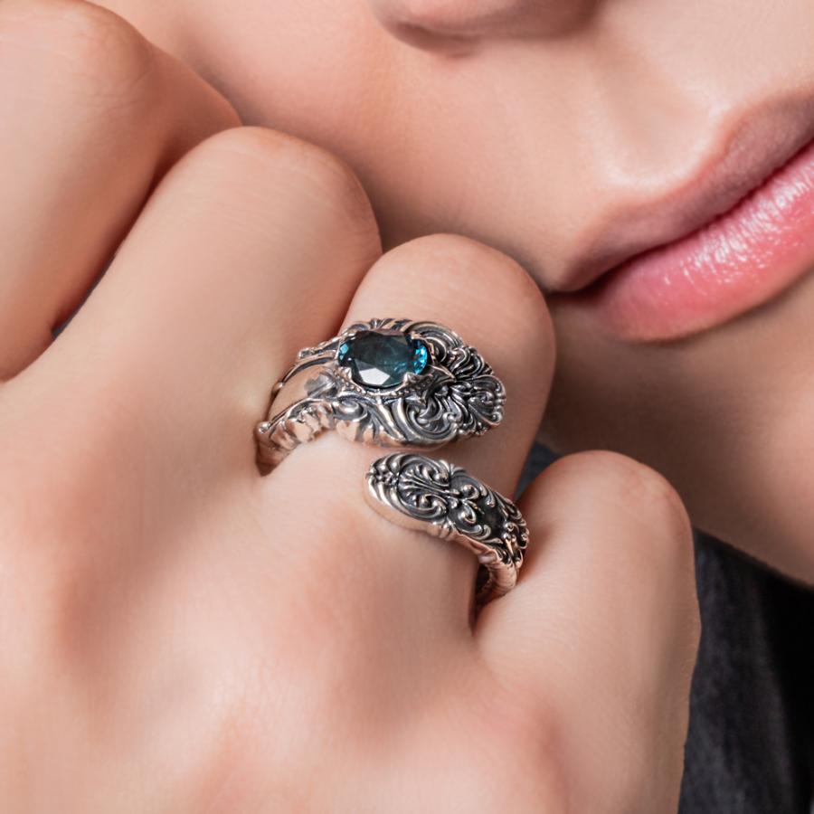 アルテミスクラシック ArtemisClassic ロンドンブルートパーズスプーンリング  ACR0299