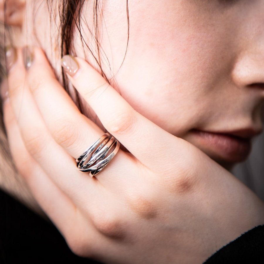 アルテミスクラシック Artemis Classic レイヤードリング メンズ シルバーリング ACR0277   Layered ring men's silver ring