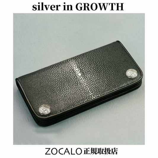 ZOCALO (ソカロ) ガルーシャ・ウォレットL (シルバー950製:コンチョ) ZWL0015G