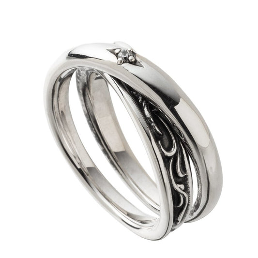 アルテミスクラシック Artemis Classic ACインフィニティーリング メンズ シルバーリング ACR0278 C Infinity Ring Men's Silver Ring