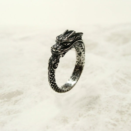 ZOCALO ウロボロス ドラゴンリング Ouroboros Dragon Ring (S) (シルバー950製) ZZRS-0028