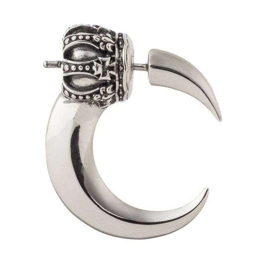 クレセントムーンピアス　AKE0111　Crescent Moon Earring　シルバーアクセサリー Silver jewelry