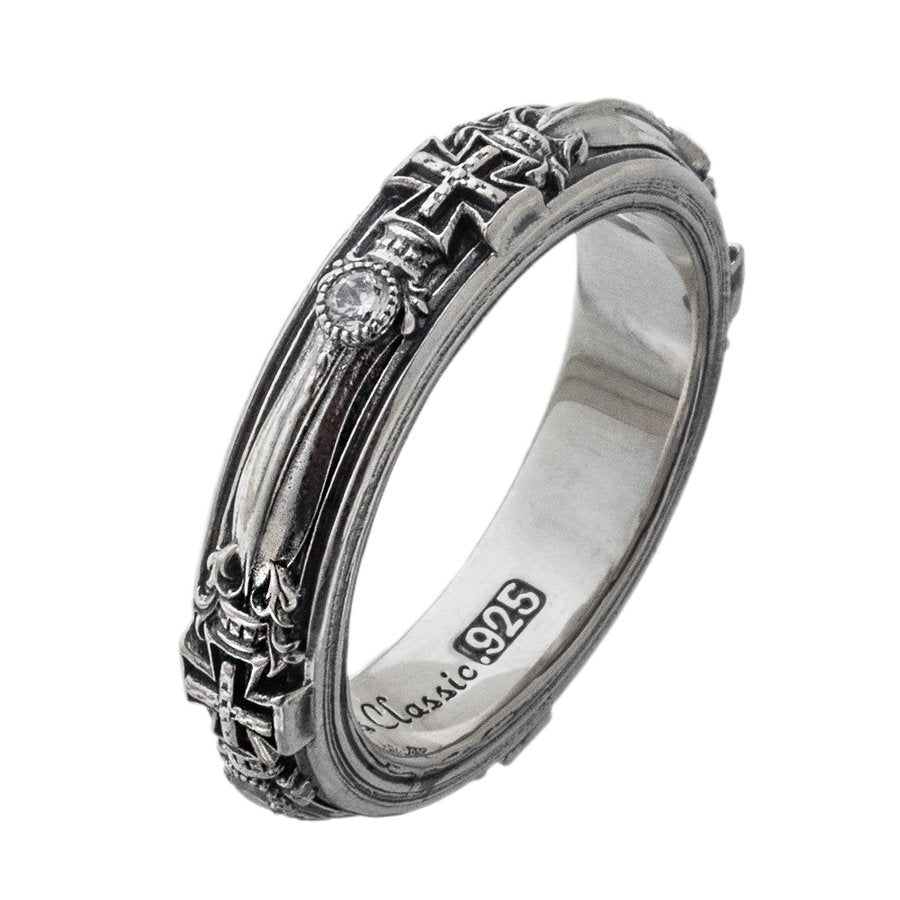 アルテミスクラシック ArtemisClassic クロスソードリング シルバーリング ACR0291 Crossed sword ring silver ring