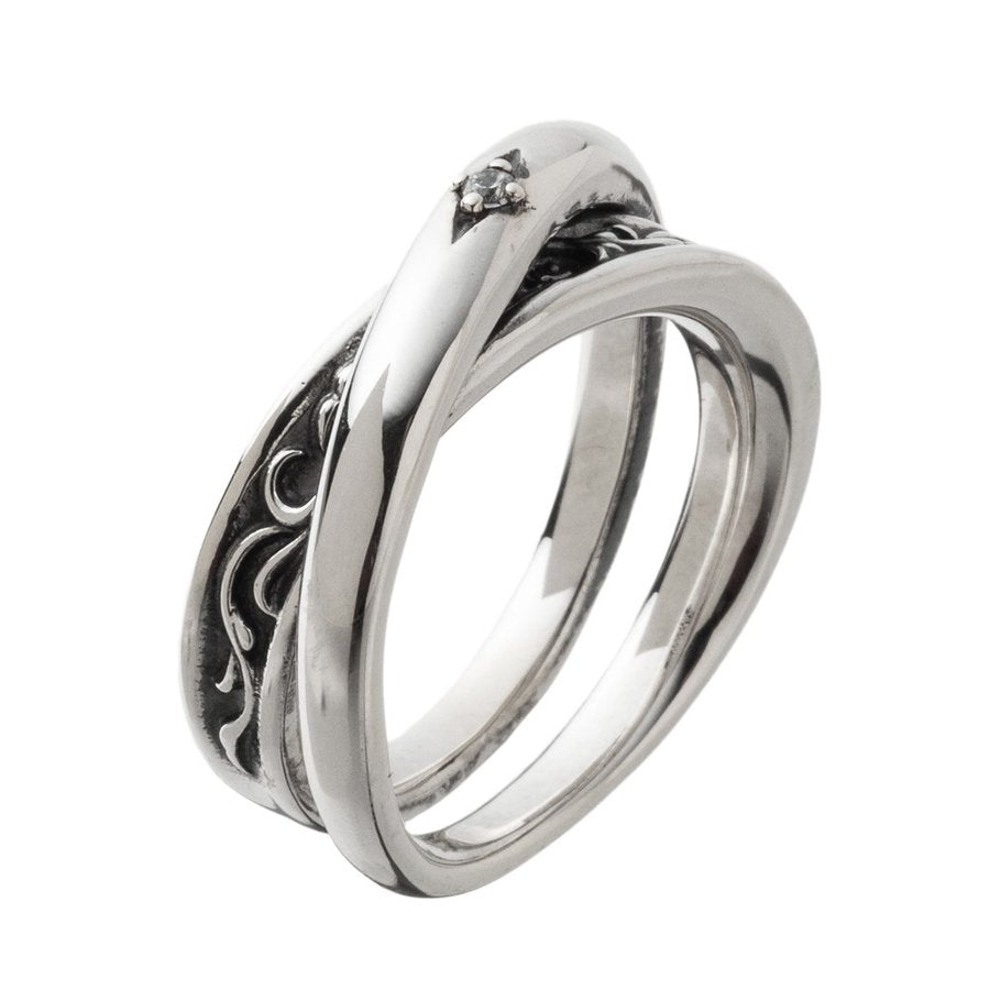 アルテミスクラシック Artemis Classic ACインフィニティーリング メンズ シルバーリング ACR0278 C Infinity Ring Men's Silver Ring