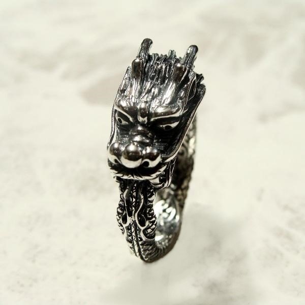 ZOCALO ウロボロス ドラゴンリング Ouroboros Dragon Ring (M) (シルバー950製) ZZRS-0027