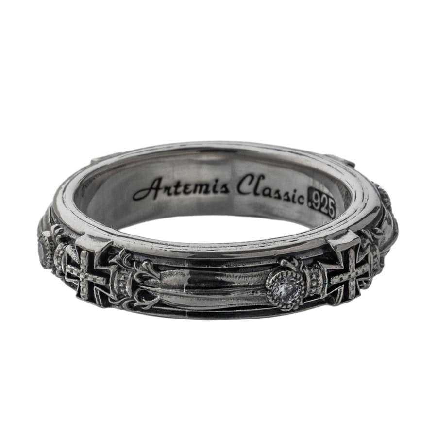 アルテミスクラシック ArtemisClassic クロスソードリング シルバーリング ACR0291 Crossed sword ring silver ring