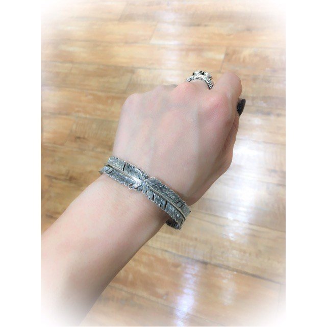 アクセサリー ZOCALO Phoenix Feather Bangle silver925 ZOCALO Phoenix Feather Bangle silver925