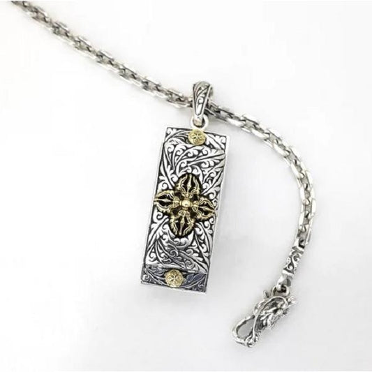 ZOCALO（ソカロ）ハーモニカ・ペンダントトップ（ダブル・ドージェ）HARMONICA PENDANT : DOUBLE DORJE ZPDS0118