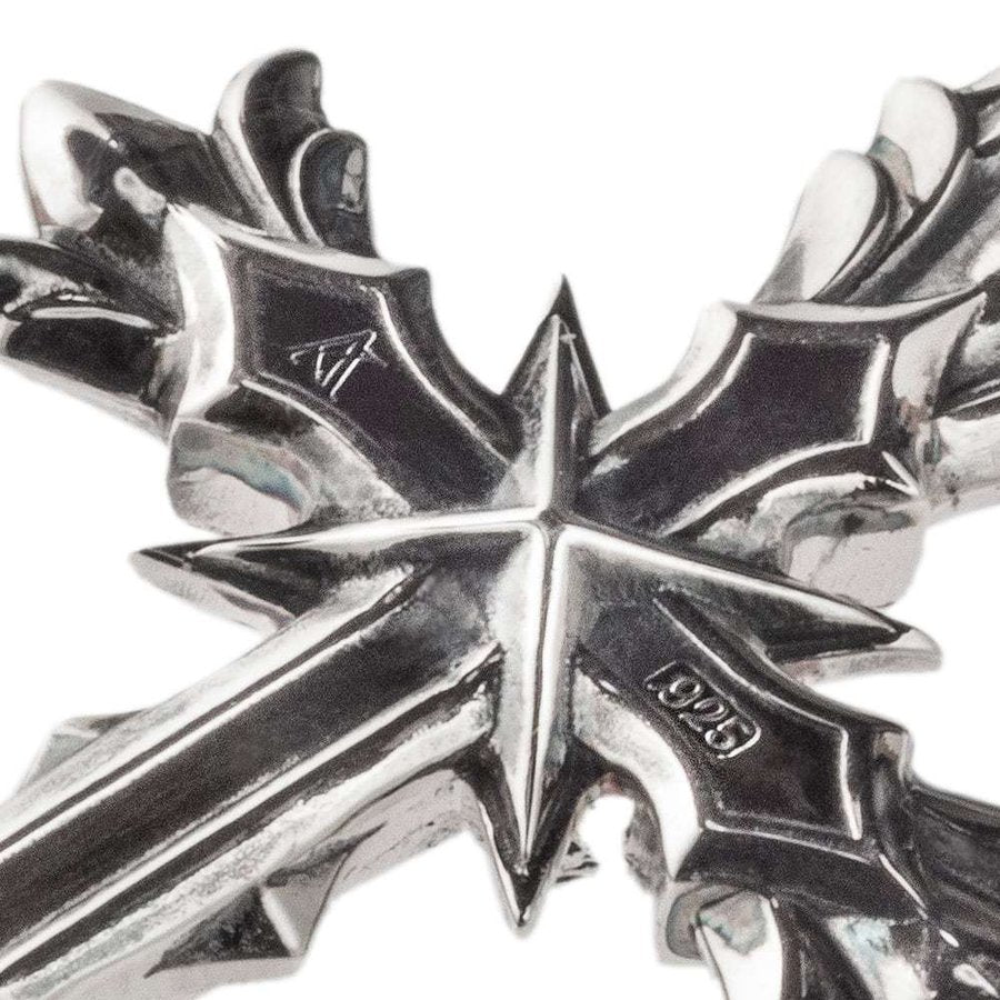 クロスクラウンペンダント AKP0136 Cross crown pendant シルバーアクセサリー Silver jewelry