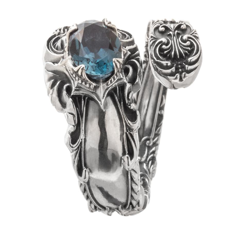 アルテミスクラシック ArtemisClassic ロンドンブルートパーズスプーンリング  ACR0299