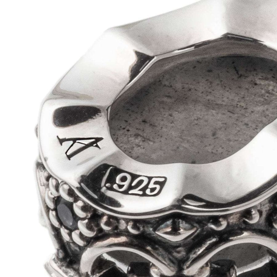オーバルクラウンペンダントラブラドライト AKP0137 Oval Crown Pendant Labradorite シルバーアクセサリー Silver jewelry