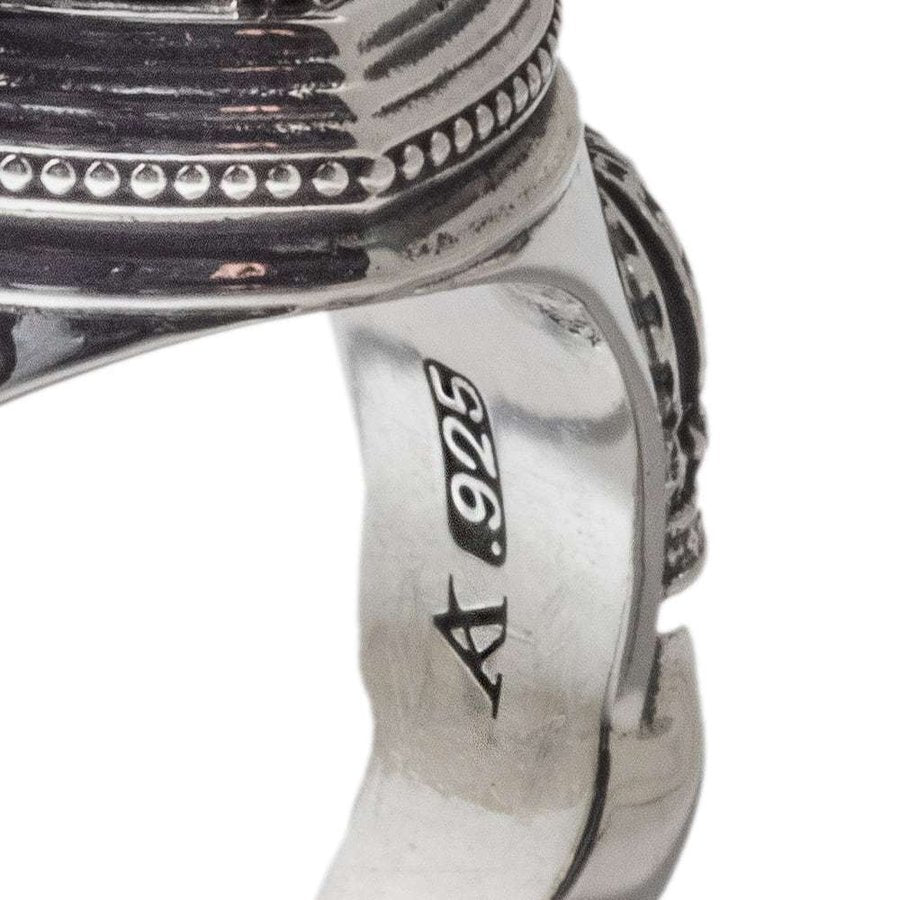 ライオンシールドリング　AKR0065　Lion shield ring シルバーアクセサリー Silver jewelry
