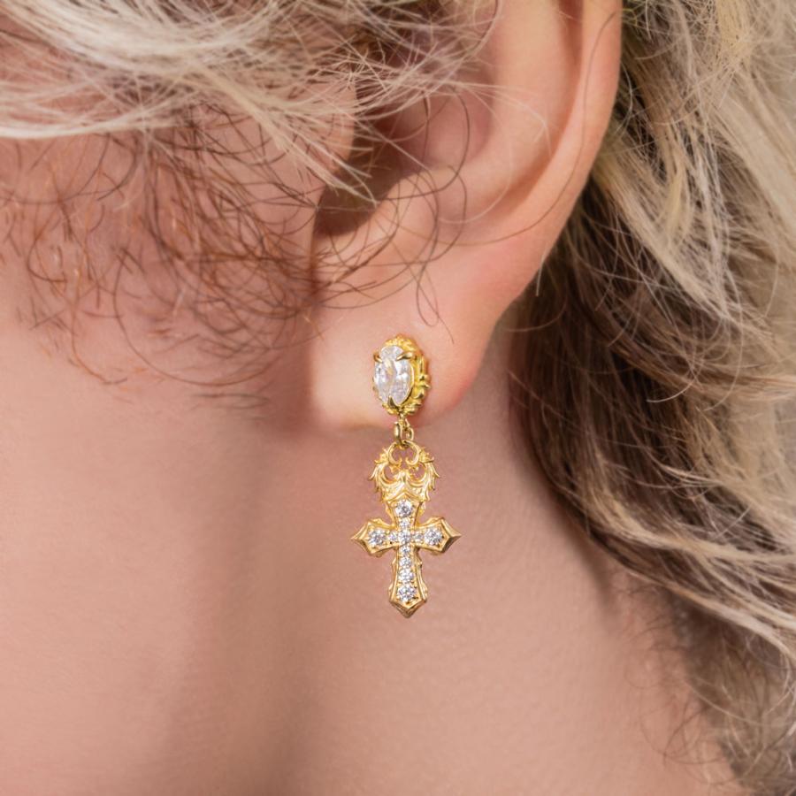 アルテミスクラシック ArtemisClassic タイニーパヴェクロスピアス ACE0194